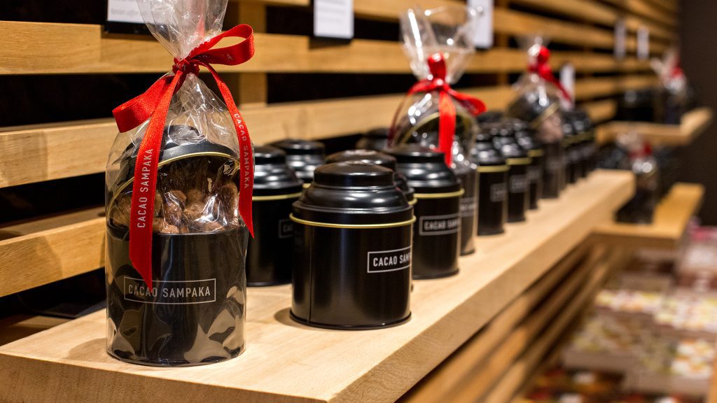 Chocolates Sampaka, chocolates para los turistas de crucero que llegan a Barcelona